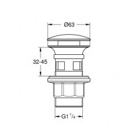 VALVULA LAVABO PUSH OPEN GROHE